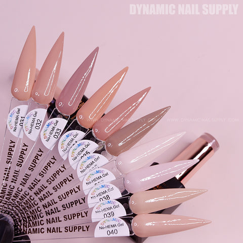 Dynamic No-HEMA Gel Polish - Color 31 to 40