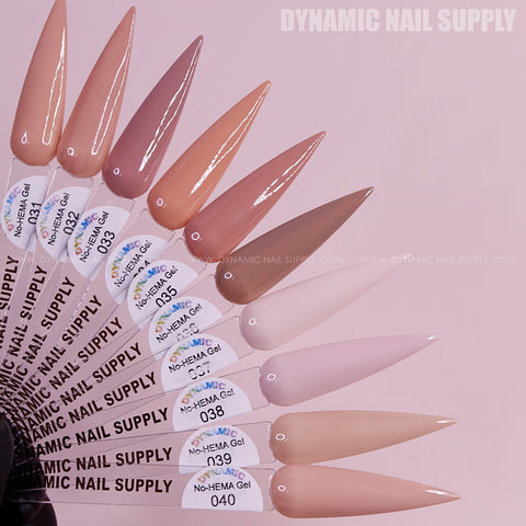 Dynamic No-HEMA Gel Polish - Color 31 to 40