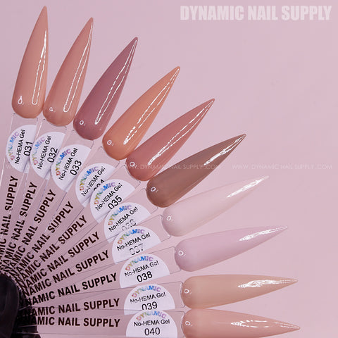 Dynamic No-HEMA Gel Polish - Color 31 to 40