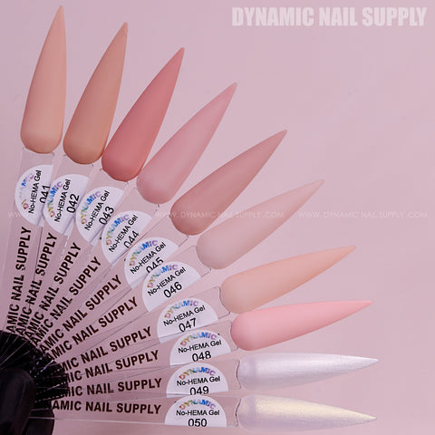 Dynamic No-HEMA Gel Polish - Color 41 to 50