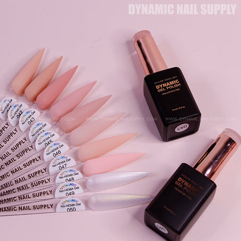 Dynamic No-HEMA Gel Polish - Color 41 to 50