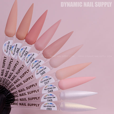 Dynamic No-HEMA Gel Polish - Color 41 to 50