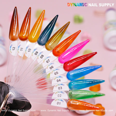 Crystal Gel Polish - Jelly Color Collection  (36 sheer colors)
