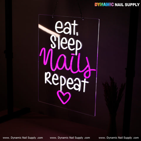 "NAIL BOSS" Bright LED Sign for Salon, Spa & Beauty Room Decoration