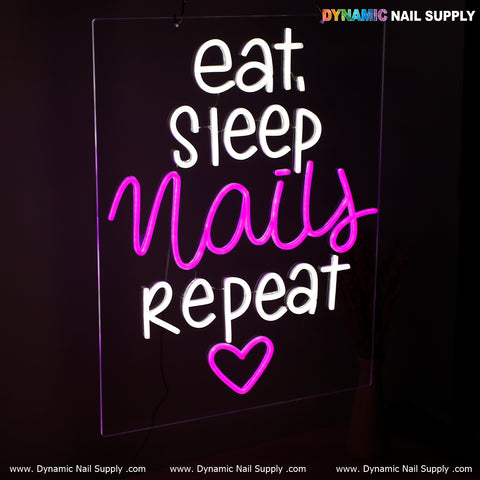 Vibrant Glow "Nails" Neon Light – Bright LED Sign for Salon, Spa & Beauty Room Decor