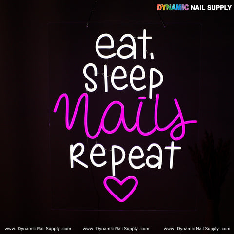 Vibrant Glow "Nails" Neon Light – Bright LED Sign for Salon, Spa & Beauty Room Decor