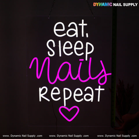 Vibrant Glow "Nails" Neon Light – Bright LED Sign for Salon, Spa & Beauty Room Decor