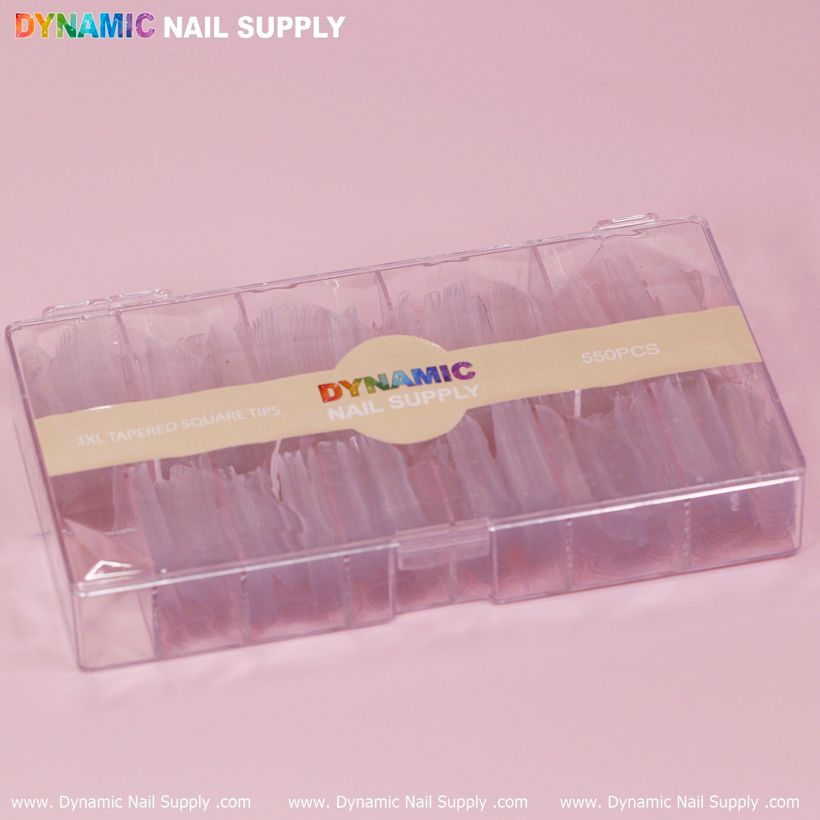 3XL Tapered Square Tips (New 2024) - XXXL - 11 sizes - 550 tips - Clea ...