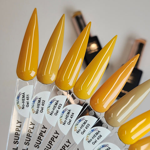 Dynamic No-HEMA Gel Polish - Color 451 to 460 - Fall Vibes Collection