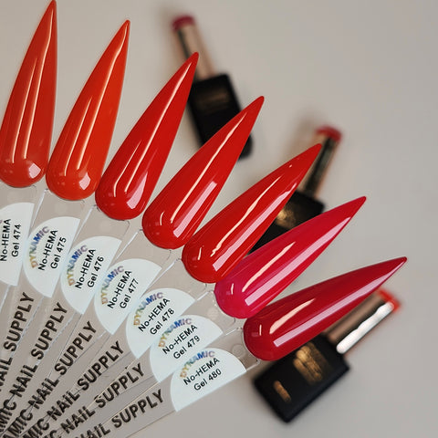 Dynamic No-HEMA Gel Polish - Color 471 to 480 - Fall Vibes Collection