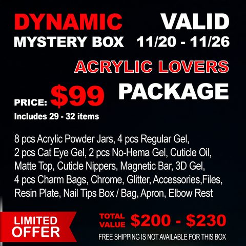 $99 Mystery Box - ACRYLIC LOVERS PACKAGE - Limited Edition - Limited Quantities