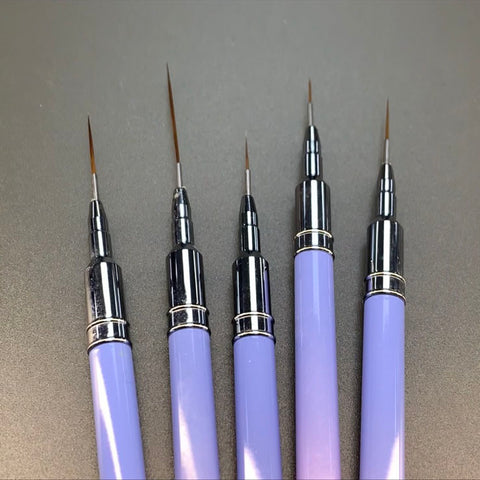 Dynamic® New Liner Brush Set for Fine and Thin lines (with supporting needle)