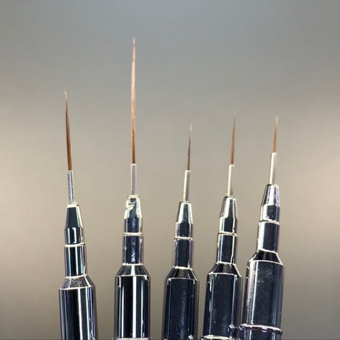 Dynamic® New Liner Brush Set for Fine and Thin lines (with supporting needle)