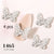 4 pcs 3D Butterfly Charm for Nails Art Design (code 1465)