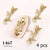 4 pcs 3D Butterfly Charm for Nails Art Design (code 1467)