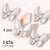 4 pcs 3D Butterfly Charm for Nails Art Design (code 1476)