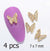 4 pcs 3D Butterfly Charm for Nails Art Design (code 2979)