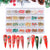 (Flash Deal) Christmas Nails Charm for Holiday Nail art design Newest Updated 2022
