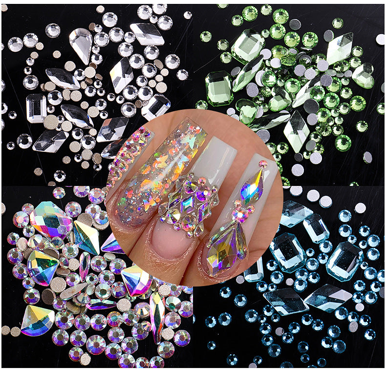 DH079 Multi-color mix-shape Rhinestone Set - 20 colors – Dynamic Nail ...