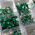 [Emerald Green] Rhinestones set - 20 big shapes x 50 each