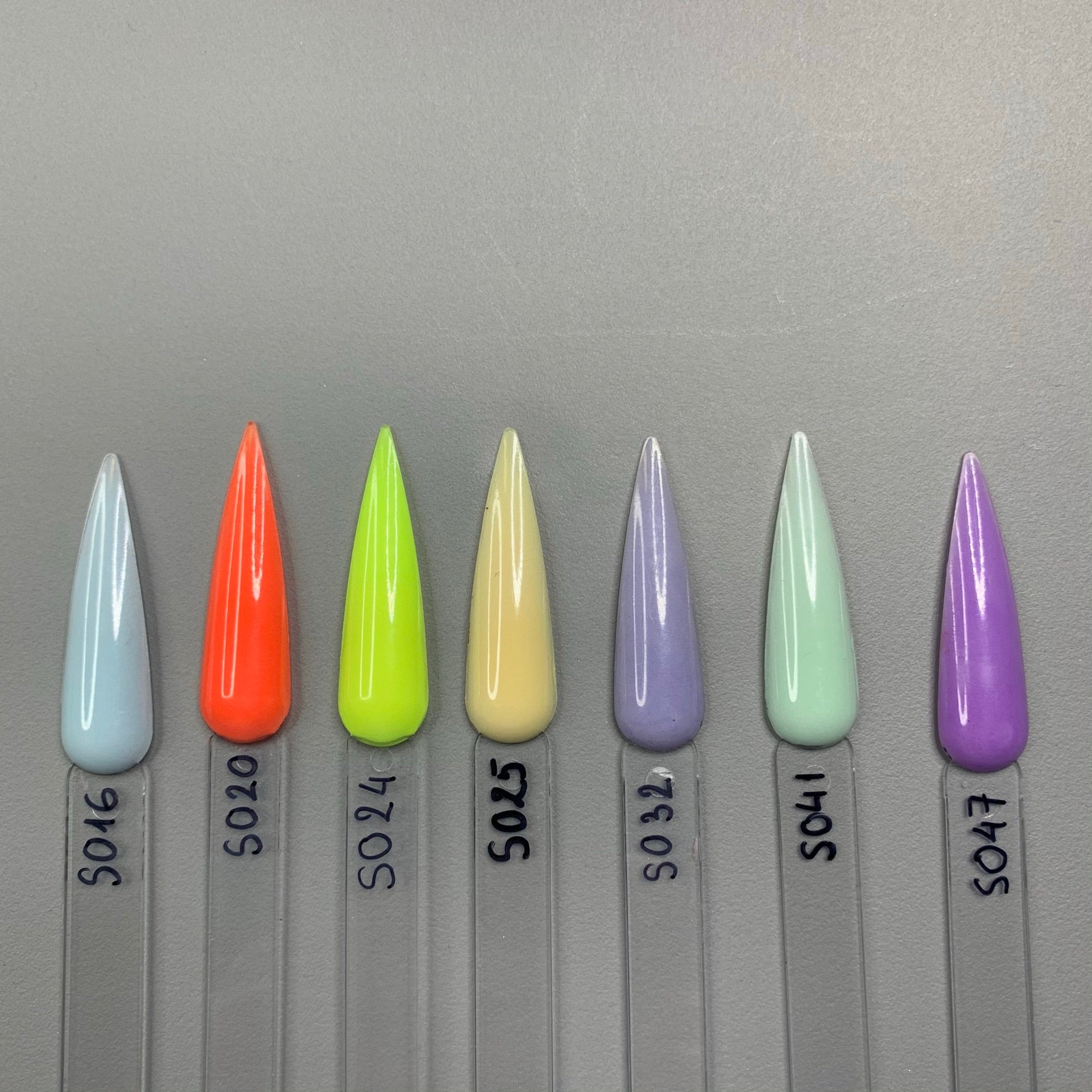 SPRING colors Part 2 - Acrylic & Dipping Powder 2-in-1 - Pastel Colors ...