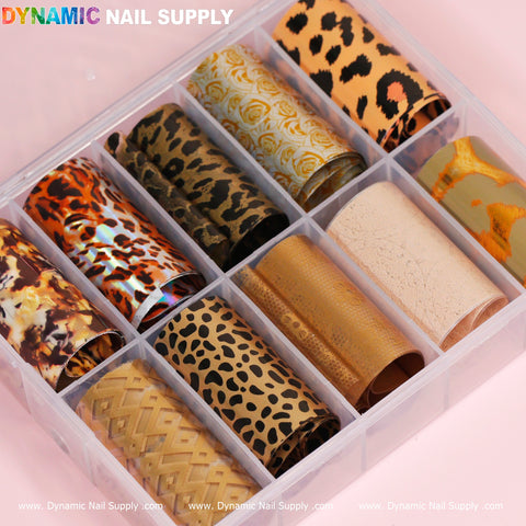 Nail Art Design Foils - Animal Skin