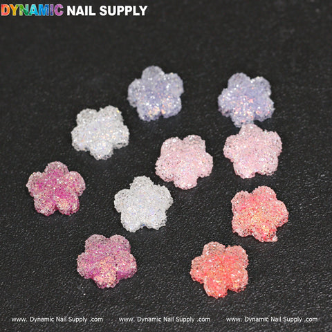 10 pcs Gummy / Sugar Candy Star Shape Design Nail Charms