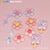 12 pcs Kawaii Candy Cartoon Mixed Shape Design Nail Charms