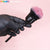 Dust Brush (Cosmetic-grade Duster) - Black Pink Rose style