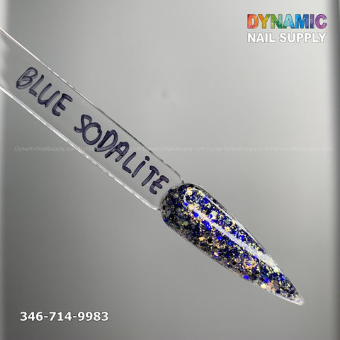 Blue Sodalite #336 - Acrylic Glitter Powder - Dynamic Nail Supply