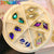 Luxury Nail Charms 10 pack - Gem Stones for nails art design