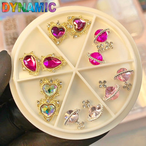Luxury Nail Charms 10 pack - Gem Stones for nails art design