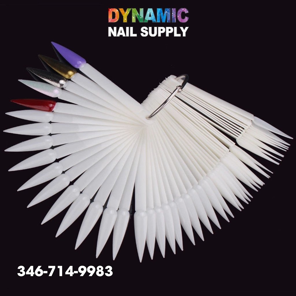 50 pcs each bag - Nails Swatches display tips - Sample display nails t ...