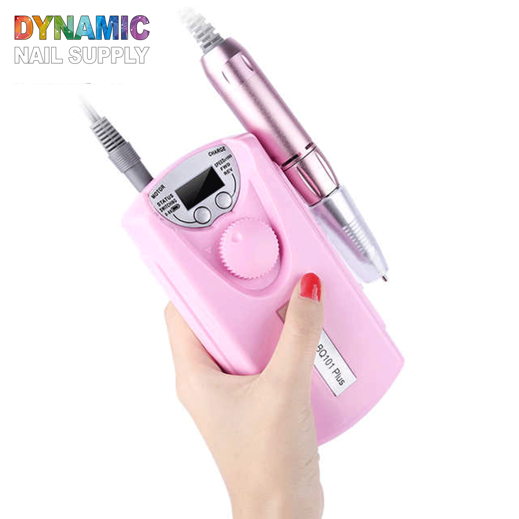 Professional portable & rechargeable 30.000 RPM electric nail drill ma ...