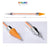 Dual-head Rhinestone Picker Pen - Wax head / Dot head / Dotting Tool / Rhinestones Picker Pen - Dynamic Nail Supply