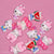 10 pcs Hello Kitty Charm set (Cat Logo) Nail Charms for Nails Art Designs