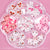 34 pcs Cute Brown and Cony charms for Nails Art Design