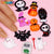 10 pcs Cute Cartoon Halloween Design Nail Charms (Spooky Skeleton Ghost Pumpkin Bat)