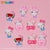 10 pcs Very Cute Hell0 Kitty Cat Family Design Nail Charms