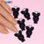 6 pcs KAWS Nail Designer Charms (Black)