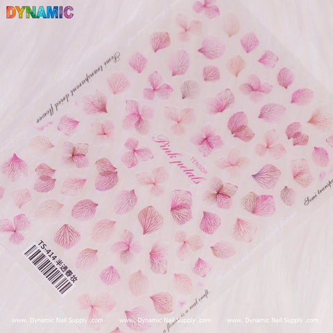 Pink Petals Sticker (TS - 414)