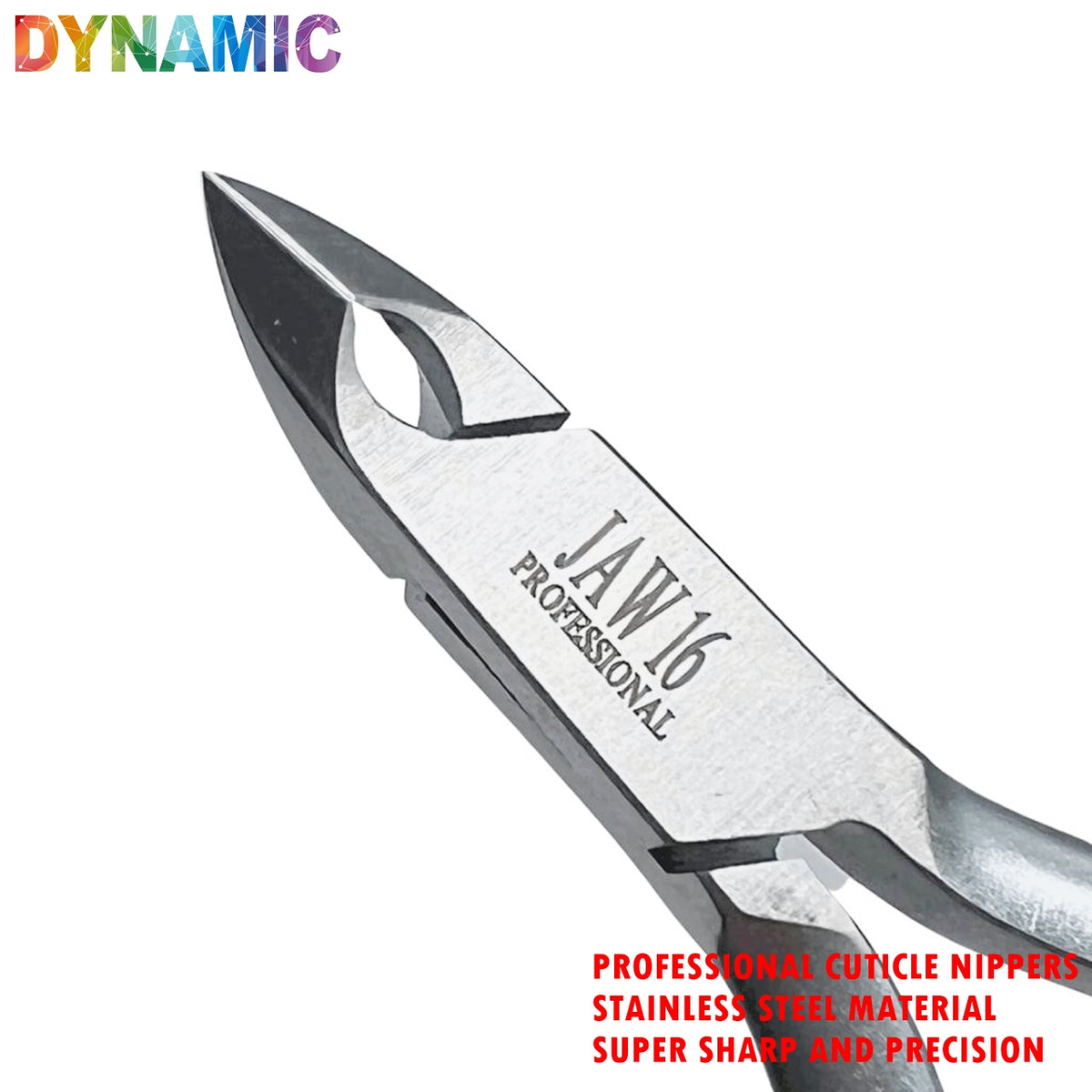 Jaw 16 Full Jaw Professional Stainless Steel Cuticle Nipper – Dynamic Nail Supply