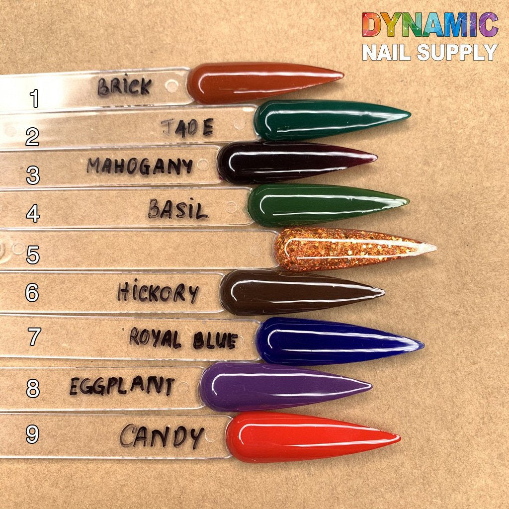 2021 Fall Colors Collection of Acrylic Dipping Powder 2-in-1 powder for sculpting and dipping systems