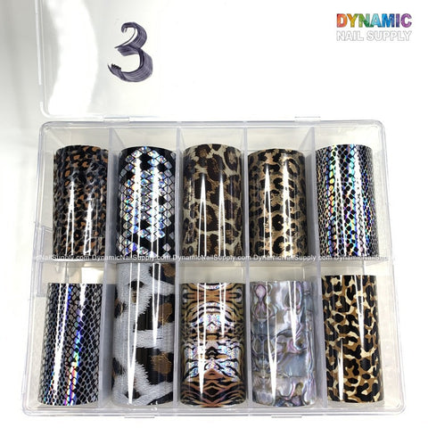 Nails Art Design Foils - 3 - Dynamic Nail Supply