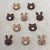 Logo pattern Brown & Cony charms for nails art design