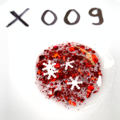 X009 - Christmas Collection - Mixed Glitter Acrylic Powder