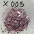 X005 - Christmas Collection - Mixed Glitter Acrylic Powder