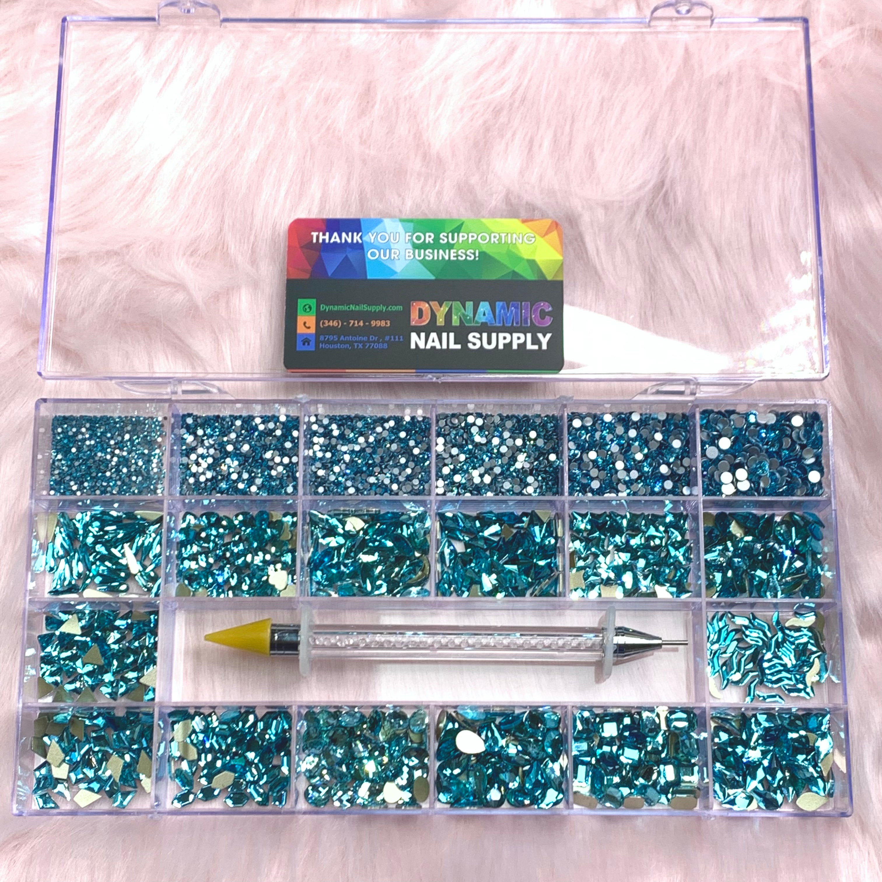 Buy Wholesale China Nail Art Rhinestones, 3d Love Crystal Shining Glass Nail  Diamonds,colorful Heart-shaped Rhinestones & Nail Art Rhinestones at USD  0.8
