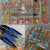 1000 pcs Iridescent Blue Aurora Clear Crystal Rhinestones - Multi Shapes - 1000pcs big shapes for nails art design