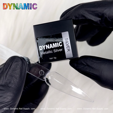 DYNAMIC Metallic Silver Chrome Mirror effect painting gel